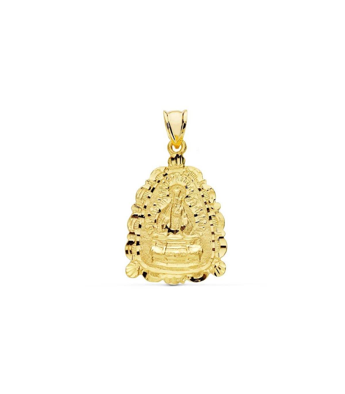 Médaille Vierge de la Cabeza 18 carats 28 mm