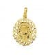 Médaille Vierge du Pilar 18 Carats 26mm