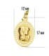 Anhänger 375er Gold Jungfrau Maria 9K16451
