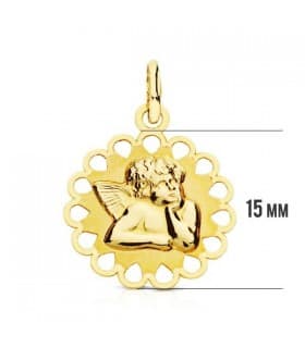 Anhänger Engel 375er Gelbgold 9K16520