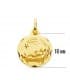 Médaille Enfant de la crèche grand or 9carats