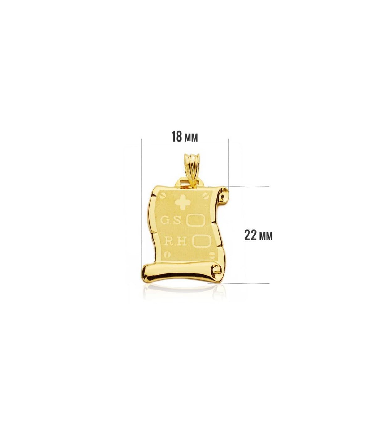 Parchemin RH 9K 22mm