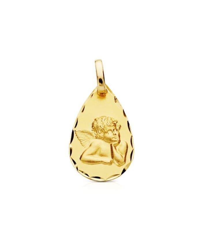 Medalla Ángel burlón gota 9 Ktes