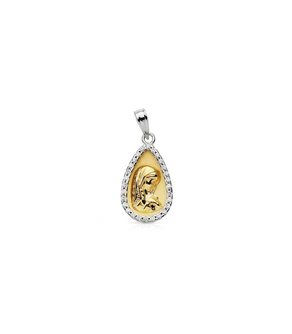 Médaille Vierge 2 Ors 9 K