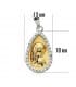 Médaille Vierge 2 Ors 9 K
