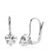 Boucles d'oreilles Shayla or blanc 18K