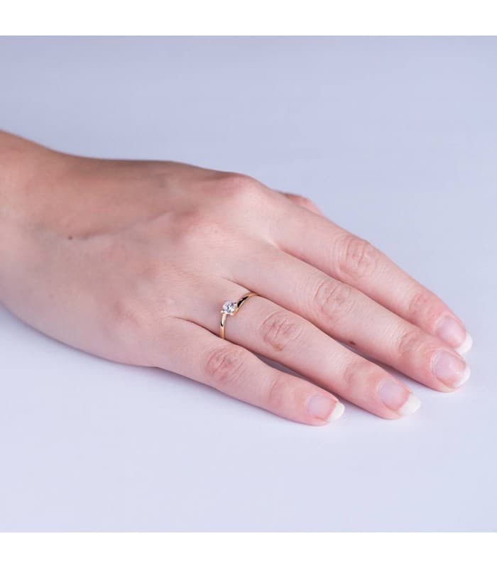 Solitario Olivia 18 Ktes
