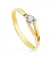 Solitaire Isabelle 18 Carats