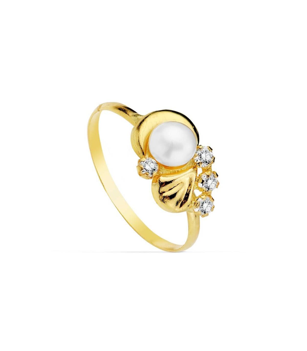 Sortija oro amarillo Petrusca 18 Ktes