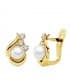 Pendientes oro amarillo Cloé 18 Ktes