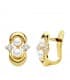 Boucles d'oreilles or jaune Nerea 18 Carats