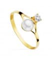 Bague or jaune Laura 18 carats