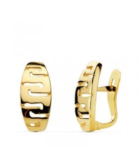 Pendientes oro amarillo Sandy 18 Ktes