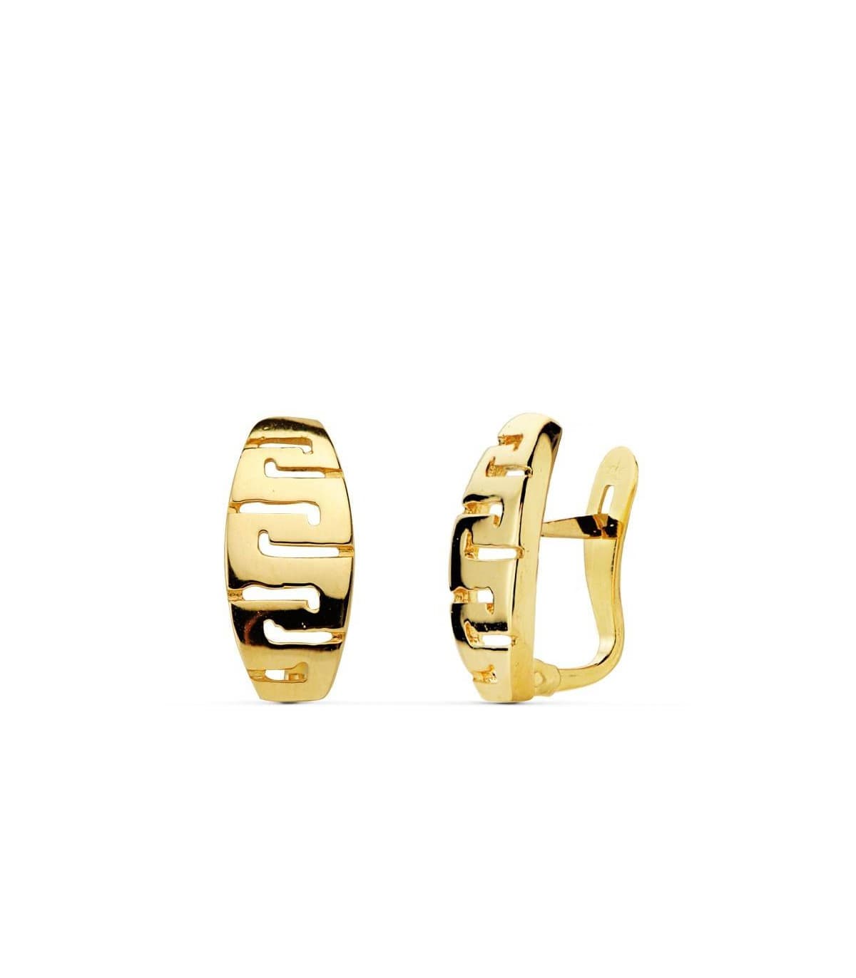 Pendientes oro amarillo Sandy 18 Ktes