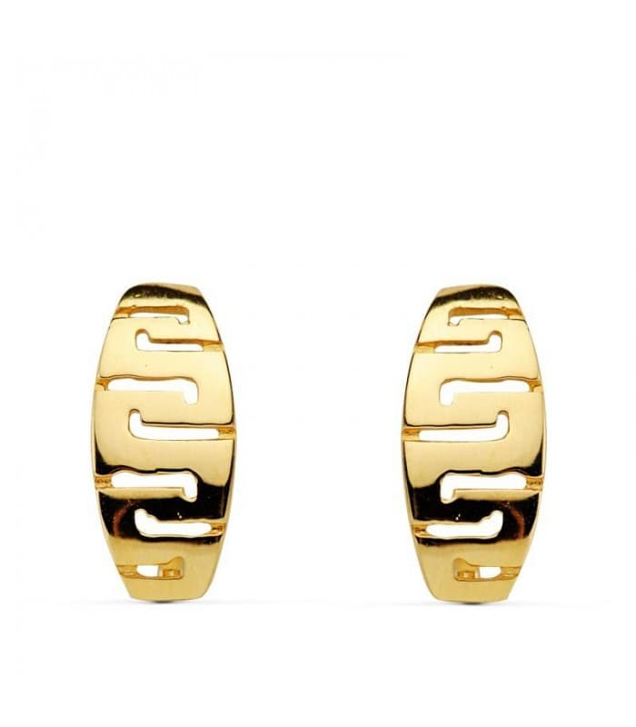 Pendientes oro amarillo Sandy 18 Ktes