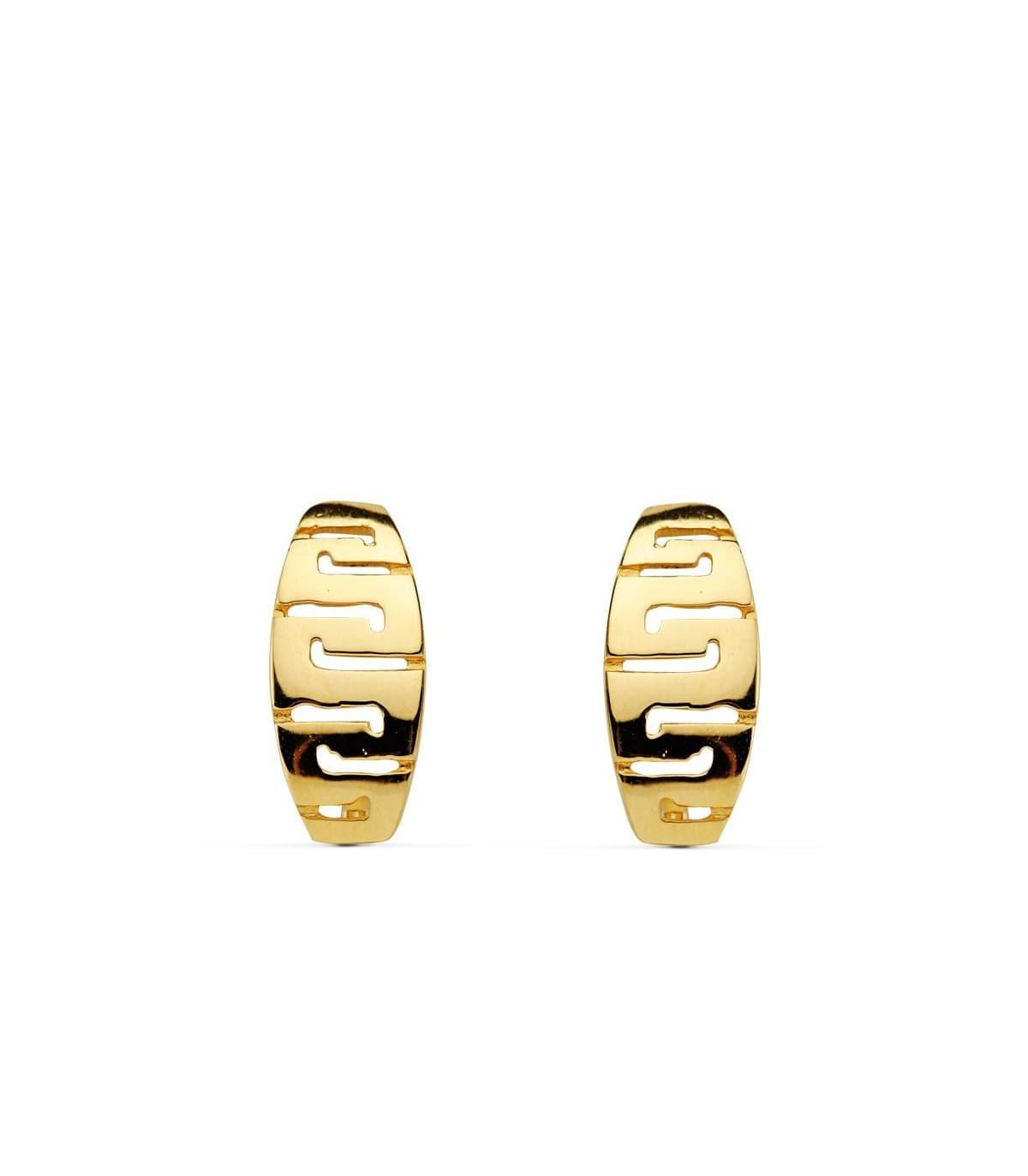 Pendientes oro amarillo Sandy 18 Ktes