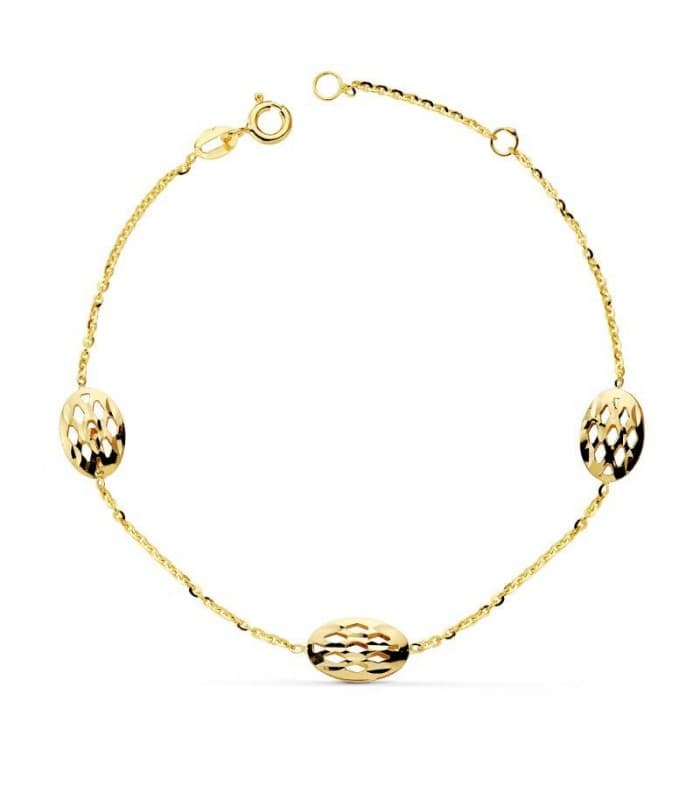 Pulsera oro amarillo Ying 18 Ktes