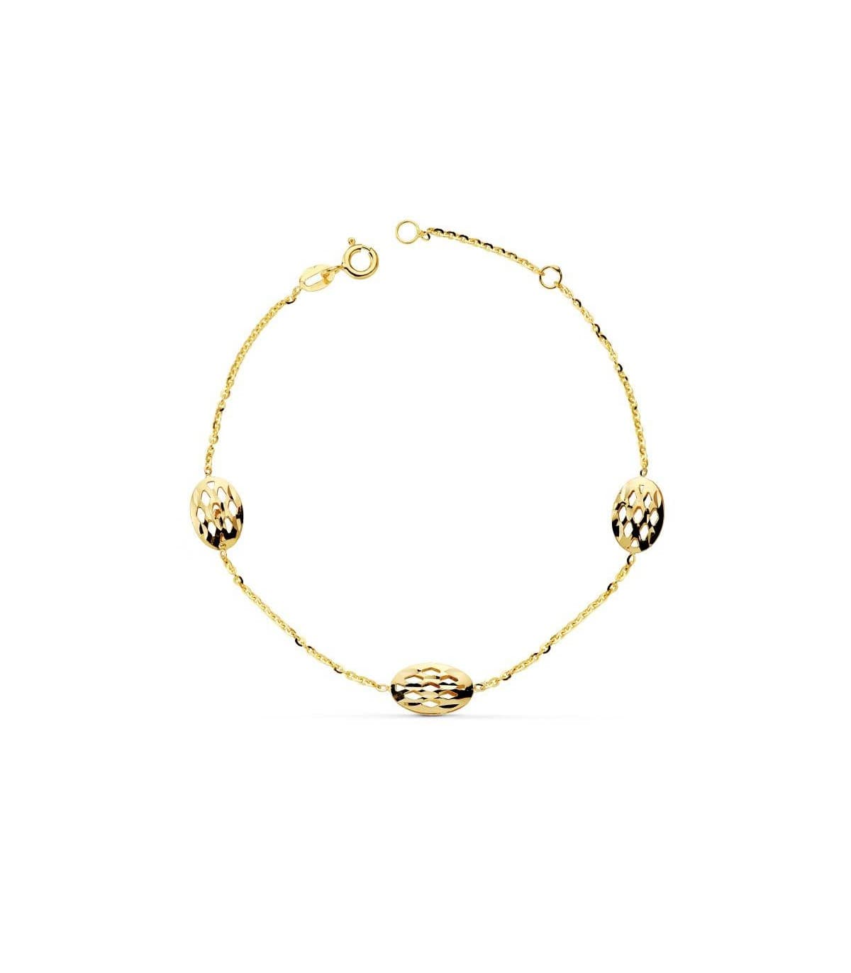 Pulsera oro amarillo Ying 18 Ktes