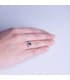 Saphir Ring mit Diamanten Jasmin 750 Weißgold