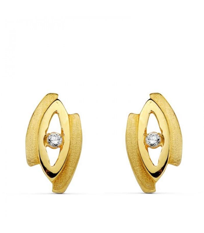 Pendientes oro amarillo Anat 18 Ktes