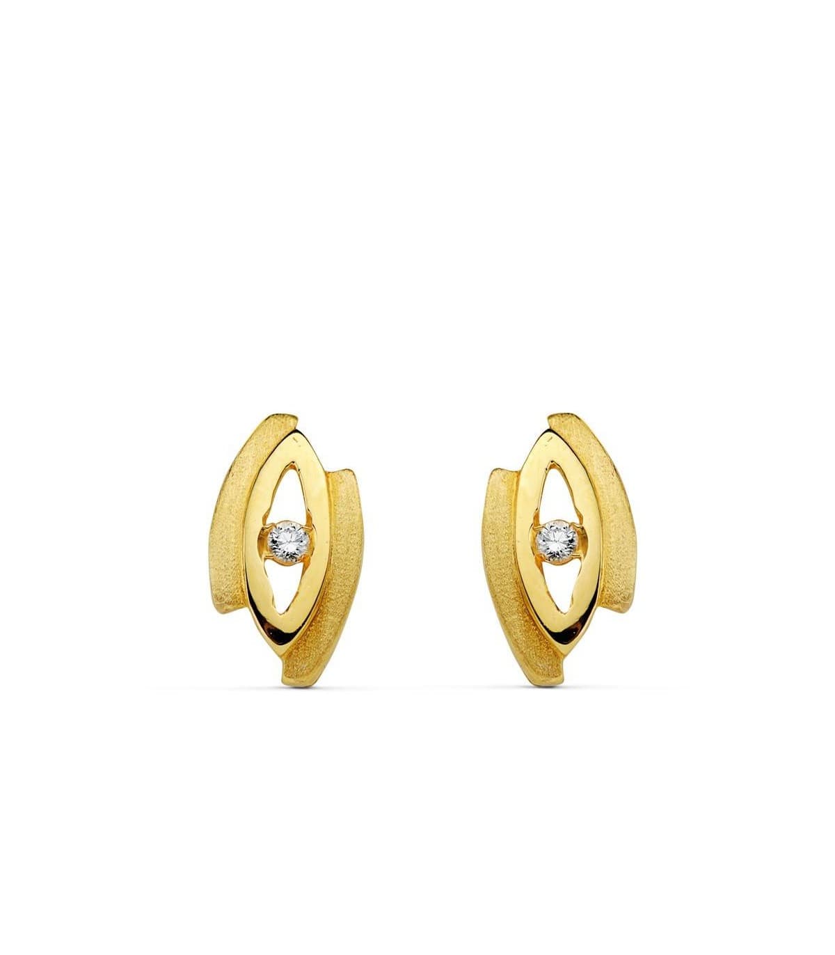 Pendientes oro amarillo Anat 18 Ktes