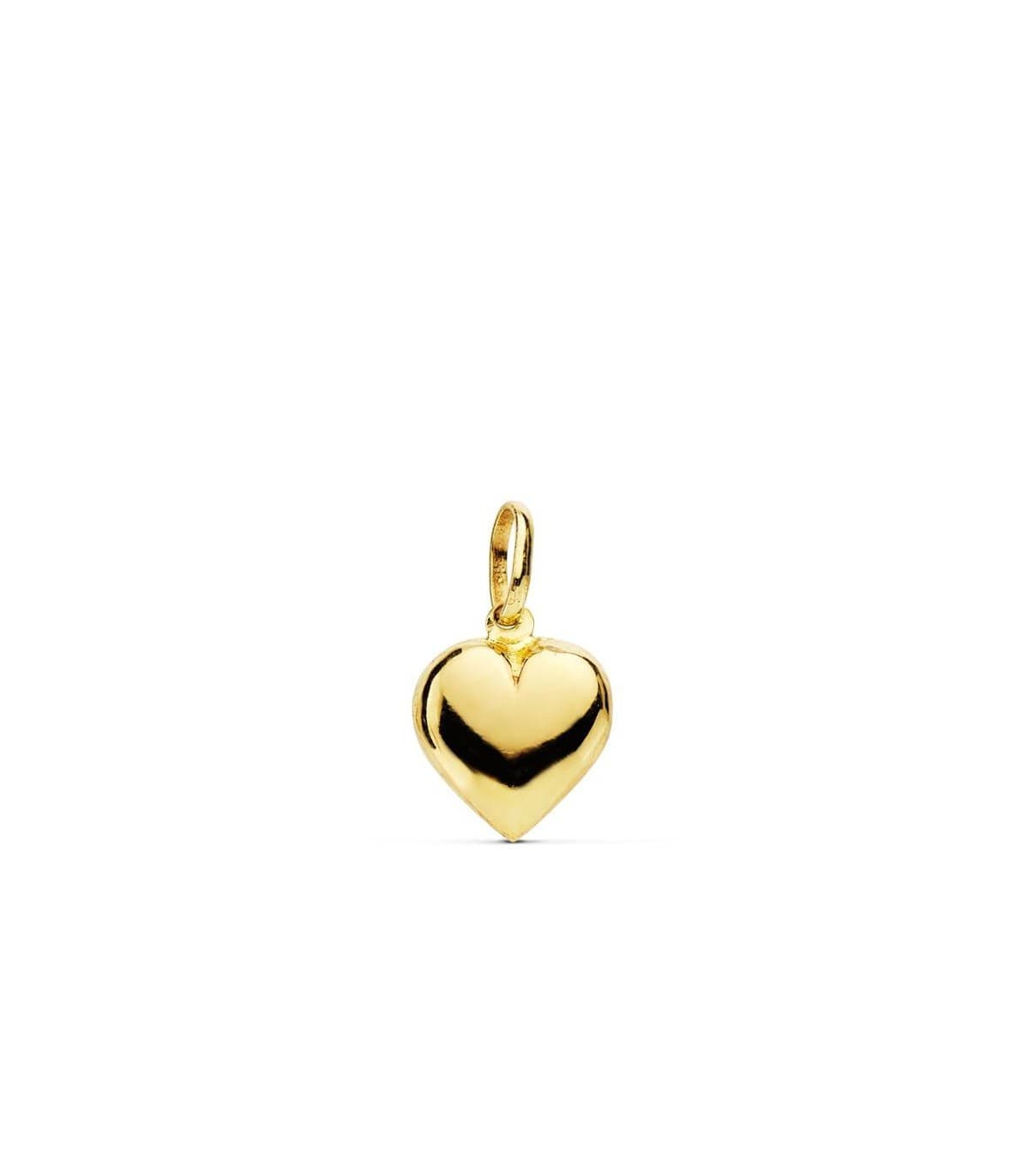Colgante Corazón mini 18 Ktes