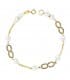 Bracelet Fille Carlota Or 18 K Perles et Infini.