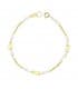 Pulsera oro Perdita. Regalos y joyas de comunión para niñas.
