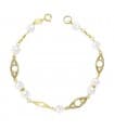 Pulsera Comunión Katy oro 9 ktes