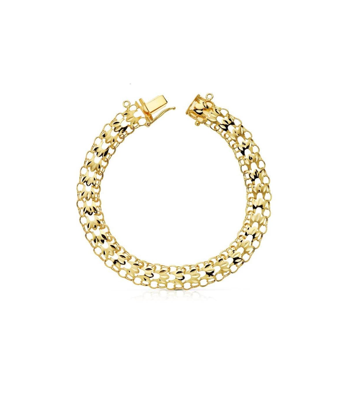 Pulsera Princesa oro 18 ktes