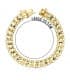Pulsera Princesa oro 18 ktes