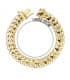 Pulsera Princesa 20 cm oro 18 ktes