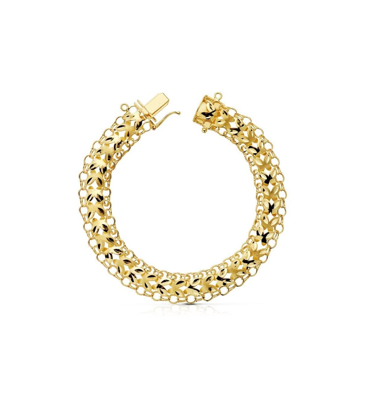 Bracelet Princesse Yurena 20.5 cm or 18 carats