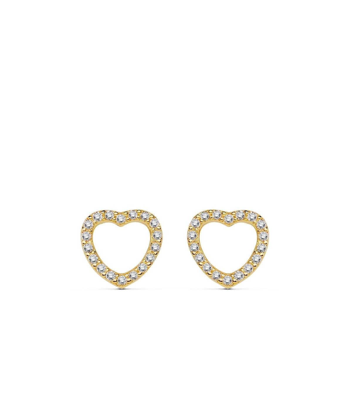 Pendiente oro amarillo Marena 18 Ktes
