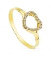 Damenring Gelbgold 18K 20730-2