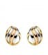 Boucles d'oreilles or tricolore Naunet 18 Carats | Boucles doreilles pour femme