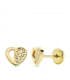 Pendiente oro amarillo Ariadna 18 Ktes