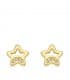 Pendientes oro Ariadna estrella 18 Ktes