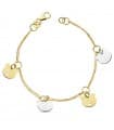 Bracelet Or bicolore 18k Teddy
