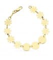 Pulsera oro amarillo 18k Gold Spring