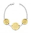 Bracciale oro 18kt bicolore Drop by drop