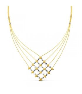 Gargantilla oro mujer diseño elegante
