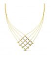Collier or bicolore 18 carats Double Luminosité