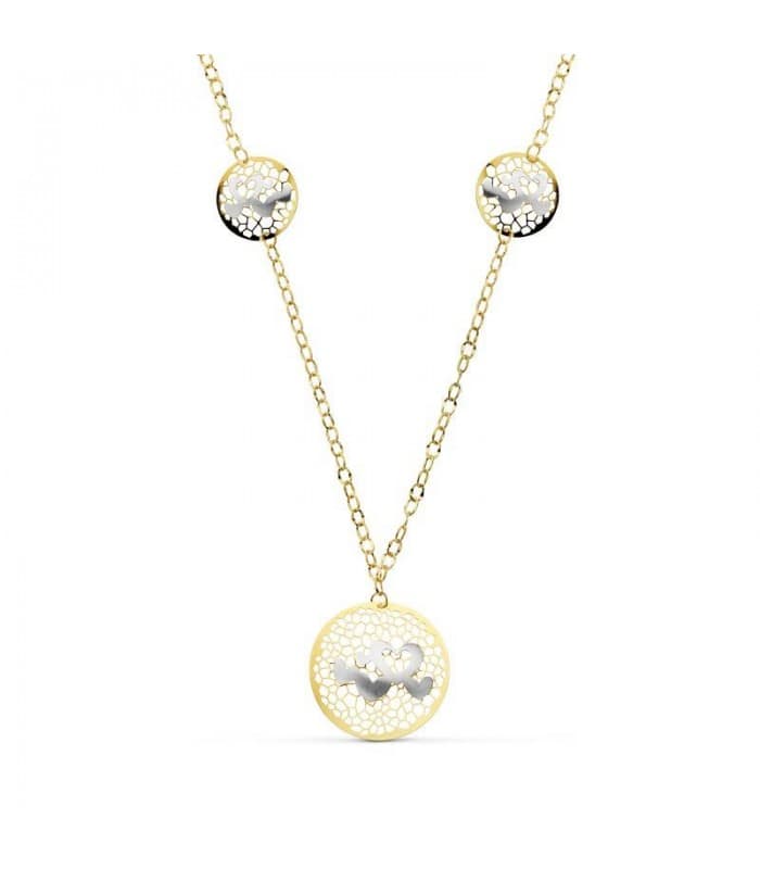 Collier or bicolore My Valentine