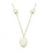 Collier or bicolore 18k Gentle breeze