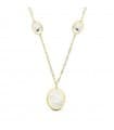 Collier or bicolore 18k Gentle breeze