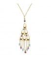 Collier or jaune 18k Miranda Moonlight