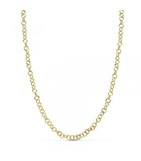 Cadena gargantilla collar oro 18k slim