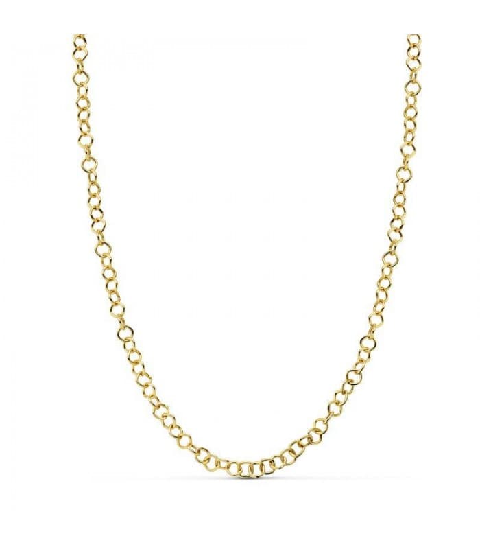 Cadena gargantilla collar oro 18k slim