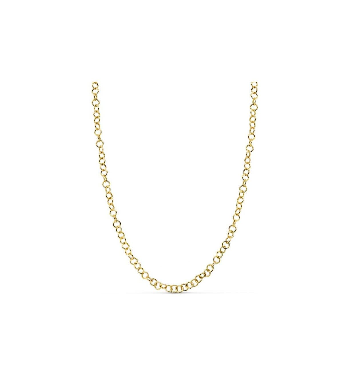 Cadena gargantilla collar oro 18k slim